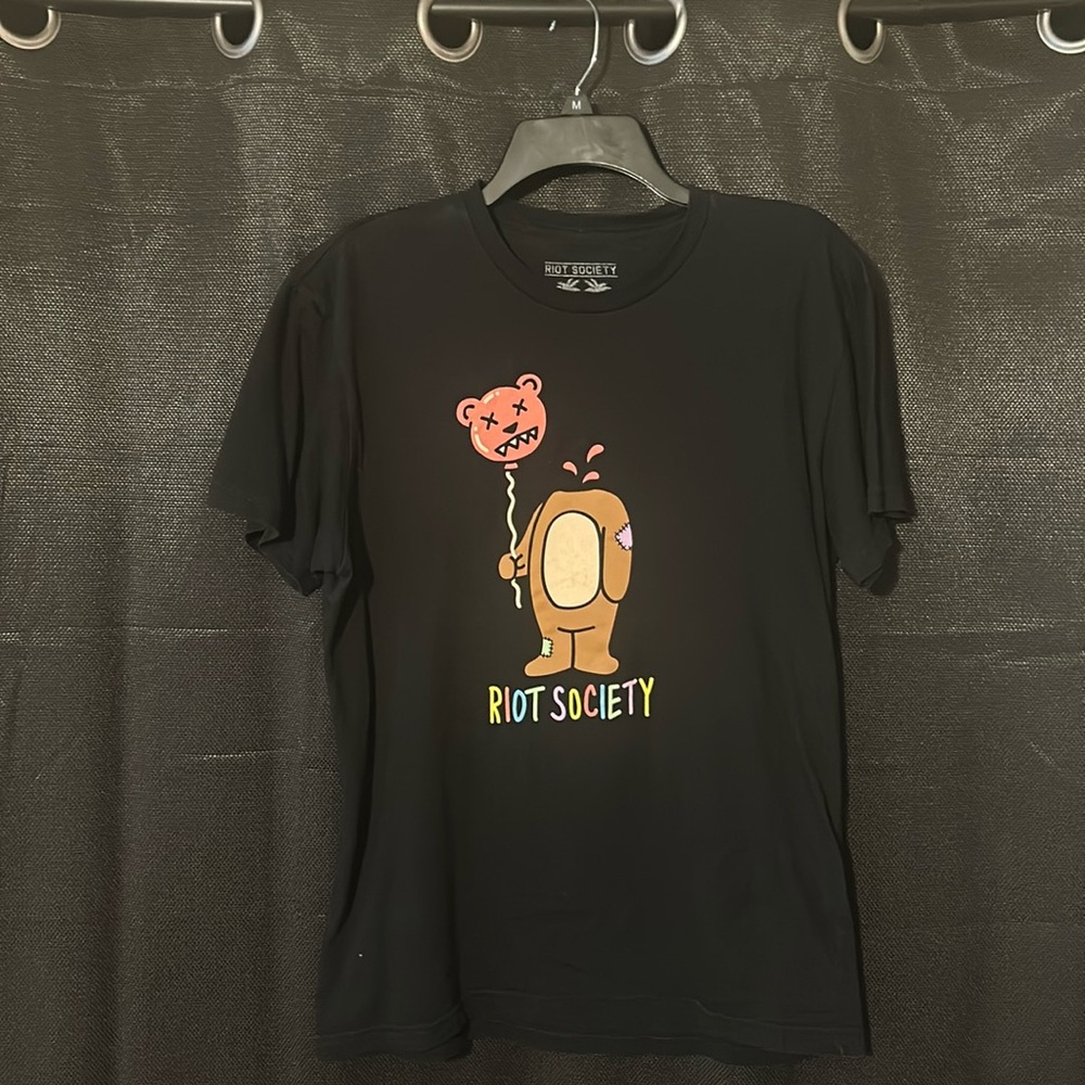 Riot Society Bear Graphic T-Shirt
